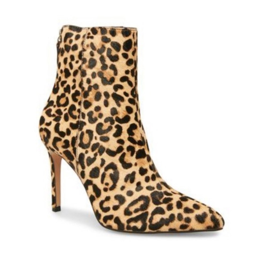 Steve Madden Carey Leopard Ankle Booties